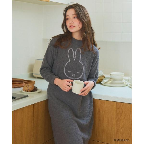 ルームウェア 部屋着 「miffy/ミッフィー」もこもこルームウェアワンピース2025AW レディース