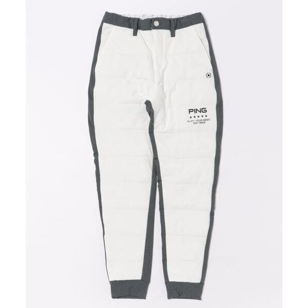 送料無料PING GOLFピンMENS PTTハーフ起毛中綿JOGGERパンツAIRFLAKE