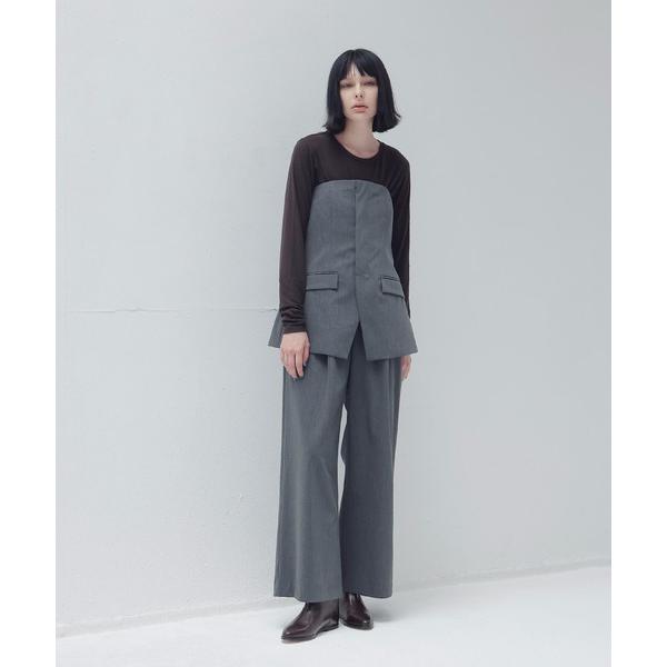 オールインワン 2way twill bare top combinaison(2wayツイルベアトップコンビネゾン) レディース