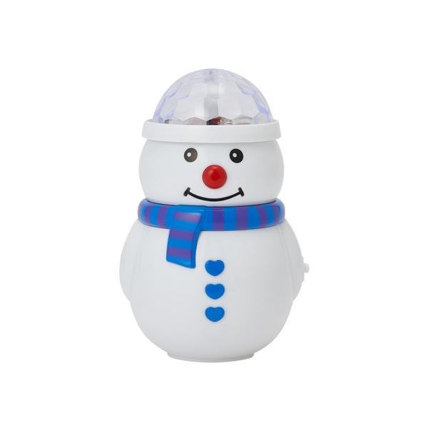 インテリア ミュージックミラーボール スノーマン