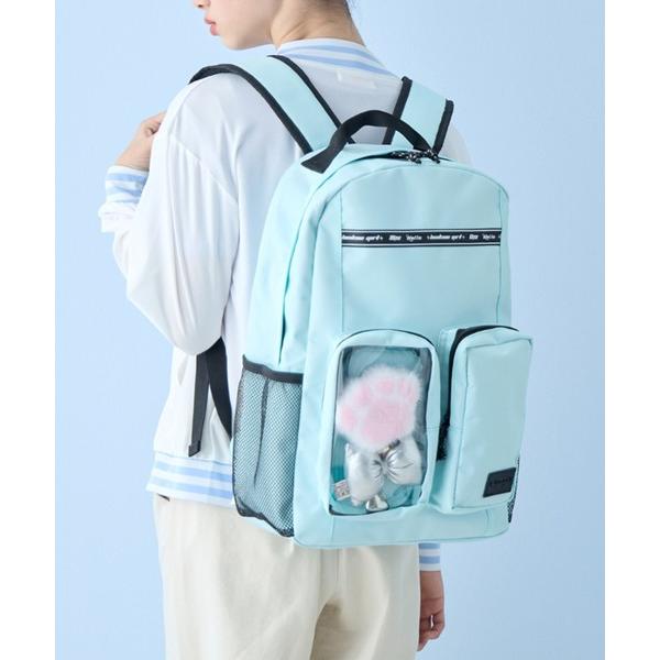 リュック 「BISKEE」クリアポケット付きデイバッグ19L/リュック/バックパック キッズ 子供 女の子（Yahoo!・ZOZOTOWN Yahoo!店）