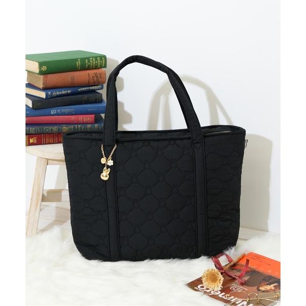 トートバッグ 「miffy/ミッフィー」 チャーム付き トートバッグ（L） レディース