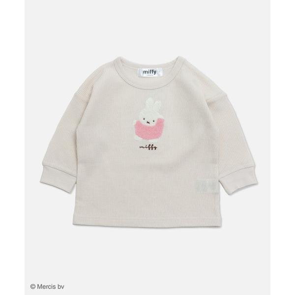 tシャツ miffy / ミッフィー ワッフル長袖Tシャツ キッズ 子供服 女の子