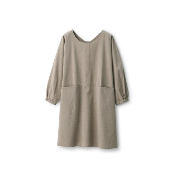 エプロン 着脱しやすい　割烹着　フリーサイズ（Yahoo!・ZOZOTOWN Yahoo!店）