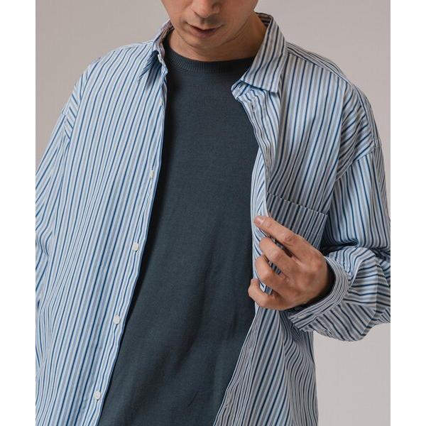 シャツ THOMAS MASON(トーマスメイソン) オーバーサイズ レギュラーカラーシャツ メンズ の商品画像