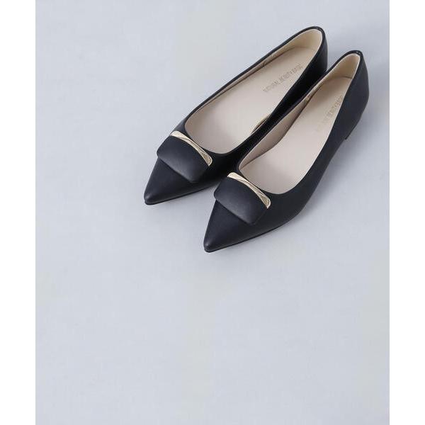 パンプス 「美人百花掲載」メタルコンビバックルカッター の商品画像