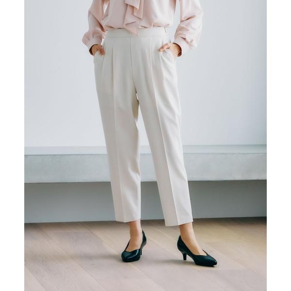 パンツ ウツクシルエットテーパードパンツ/133595 レディース の商品画像