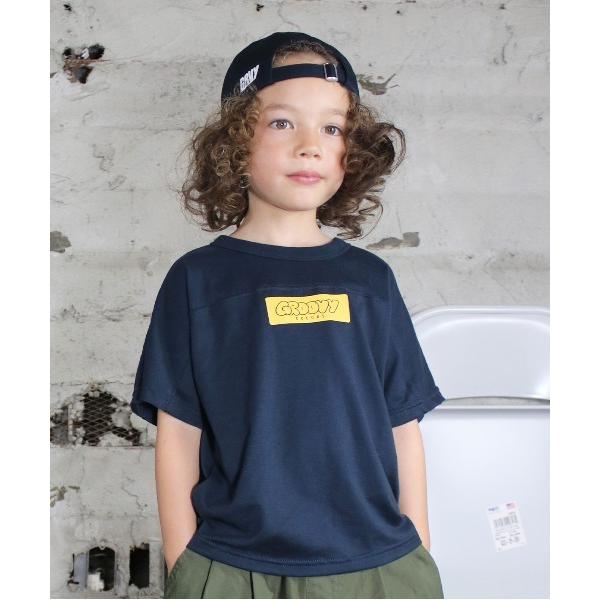 tシャツ GROOVY COLORS Football Tee キッズ 子供服 男の子 女の子