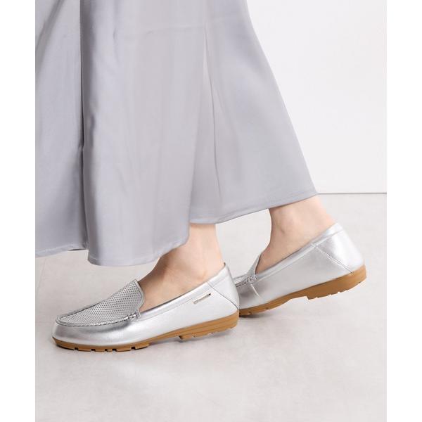 デッキシューズ モカシン 「HIMIKO」 パンチングレザーモカシン/651114 レディース