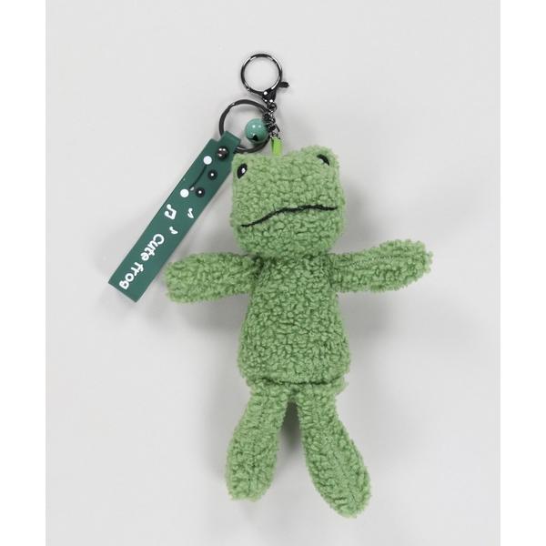 キーホルダー ぬいぐるみキーホルダー/カエル の商品画像