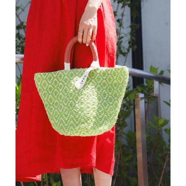 かごバッグ カゴバッグ 「別注」beej / ウーブン トートバッグ の商品画像