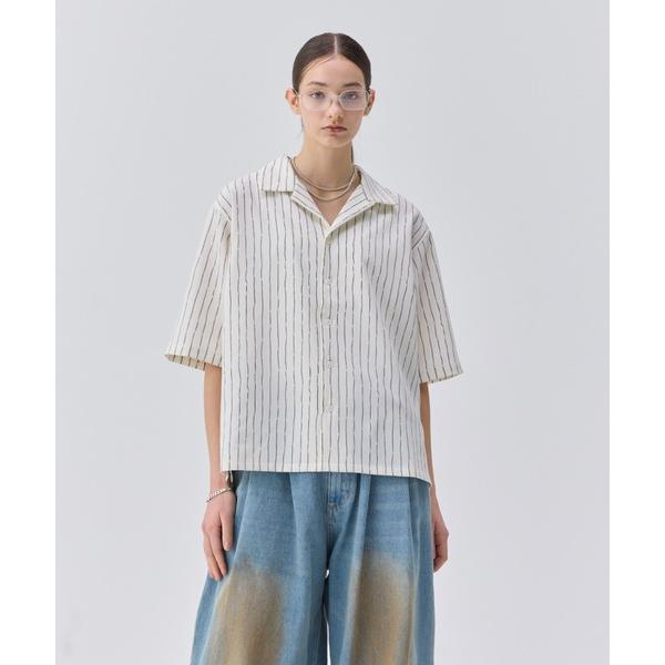 シャツ LOOSE H / S OPEN COLLAR SHIRT (ASSORT)/ルーズハーフスリーブオープンカラーシャツ メンズ レディース の商品画像