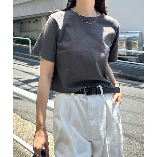tシャツ 汗染み防止半袖ミニTシャツ レディース の商品画像