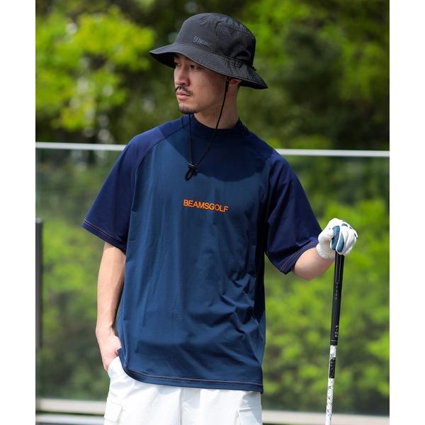 tシャツ ORANGE LABEL / ラグラン切り替え モックネックシャツ メンズ の商品画像