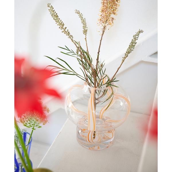 花瓶 GLASS VASE ROBBIA　フラワーベース 花器 花瓶（Yahoo!・ZOZOTOWN Yahoo!店）