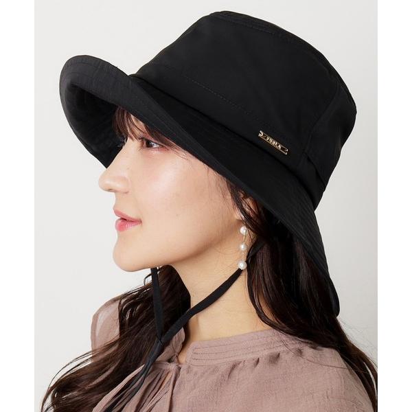 帽子 ハット 遮光 サファリハット 洗える ベンチレーション付 レディース の商品画像