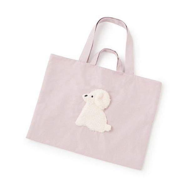 レッスンバッグ DOGアップリケレッスンバッグ キッズ 子供 女の子 の商品画像