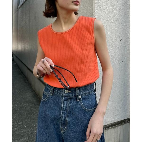 タンクトップ ノースリーブ 「販売枚数13万枚突破!!」「抗菌防臭」2WAY配色タンクトップ レディース の商品画像