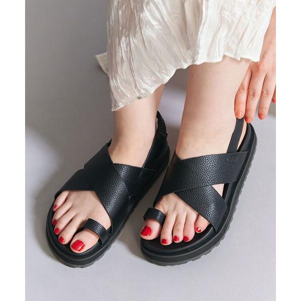 サンダル ビッグクロス バックストラップ サンダル レディース の商品画像