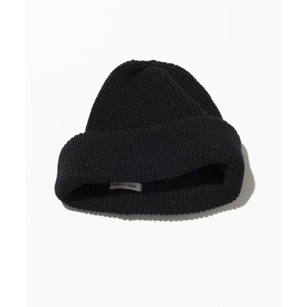 ニット帽 ニットキャップ Racal/ラカル 別注 コットンリネン ロールニットキャップ/ビーニー メンズ の商品画像