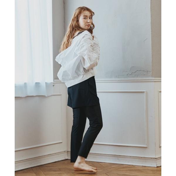 水着 「WEB限定商品」ショートラッシュパーカー付きリブタンキニ水着+レギンス付き5点セット「Beach Queen（ビーチクイーン）」 レディース の商品画像