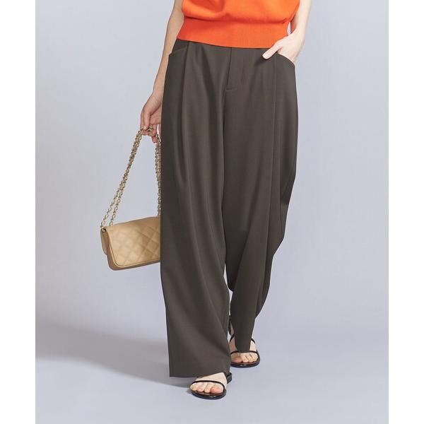 パンツ ポリエステルブレンド バックゴム パンツ レディース の商品画像