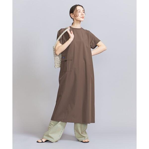 ワンピース 「別注」「THOUSAND MILE」ショートスリーブワンピース -UVカット/はっ水- の商品画像