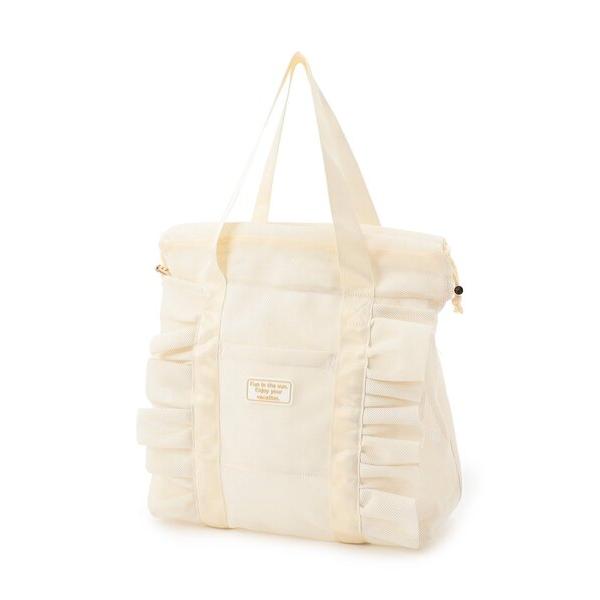 レッスンバッグ カラフルメッシュバッグ キッズ 子供 女の子 の商品画像