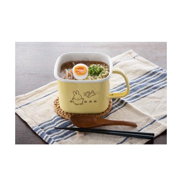 キッチン ミッフィーパステル　角型みそポット　イエロー