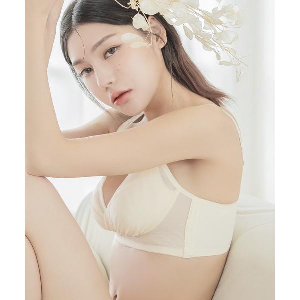 ブラジャー 「24H使えるナイトブラ」チュールノンワイヤーブラ「ブラジャー単品」（Yahoo!・ZOZOTOWN Yahoo!店）