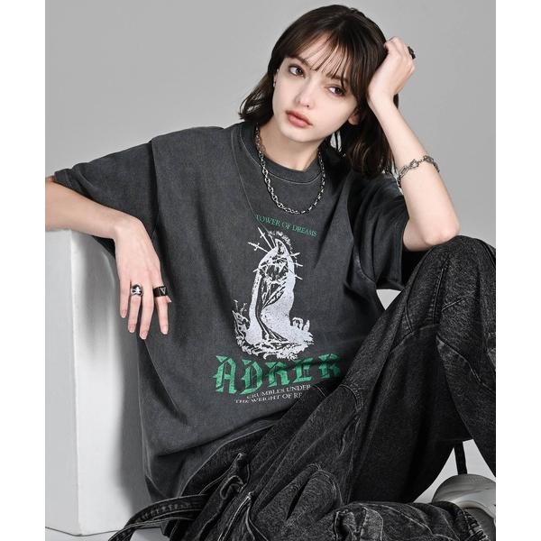 tシャツ heavy weight graphic / line stone T shirt / ヘビーウェイトグラフィック／ラインストーンTシャツ の商品画像