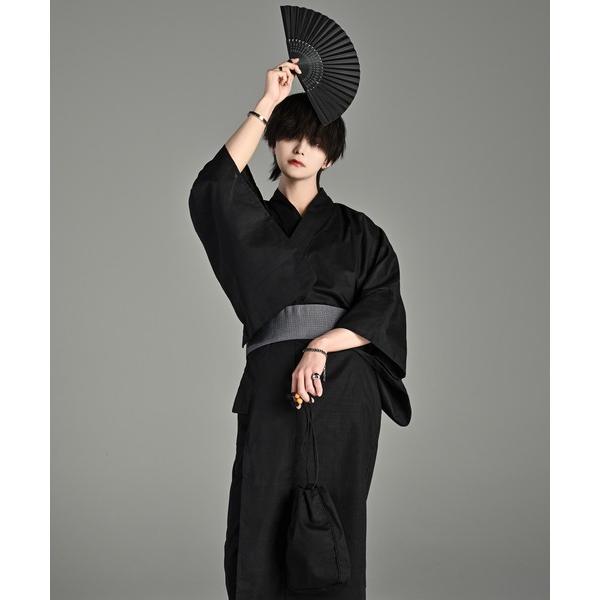 浴衣 yukata 5 set / 浴衣 5点セット (浴衣・帯・下駄・扇子・巾着) メンズ の商品画像