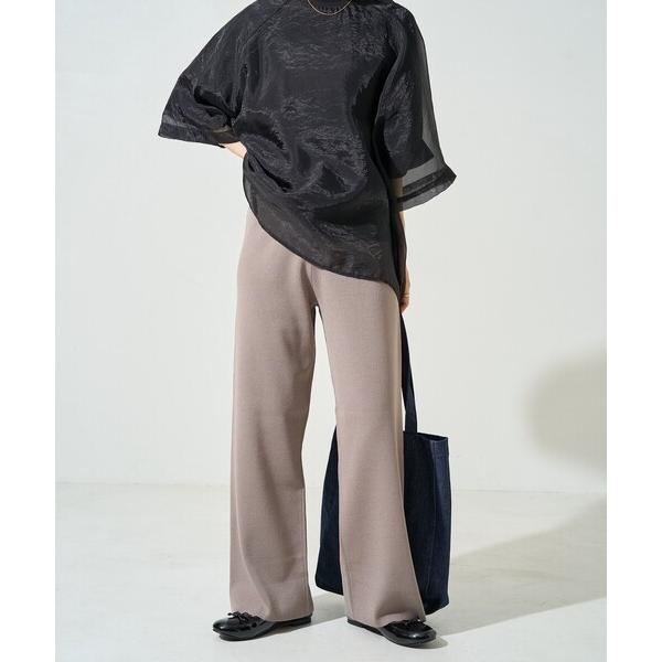 パンツ 限定展開　サマーニット イージー パンツ レディース の商品画像