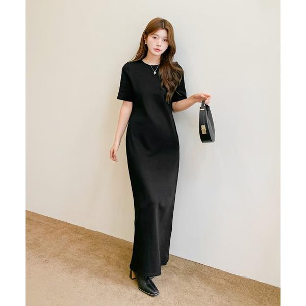 ワンピース 「選べる3タイプ」マキシワンピース  半袖/アメリカンスリーブ の商品画像