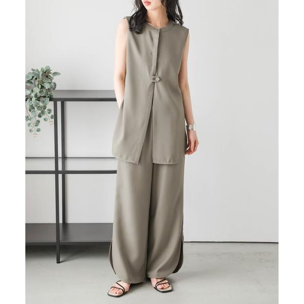 セットアップ 2WAYラウンドスリットセットアップ レディース の商品画像