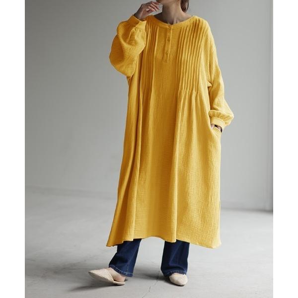 ワンピース 「わたあめ。」ダブルガーゼワンピース 長袖ver.｜ZOZOTOWN Yahoo!店