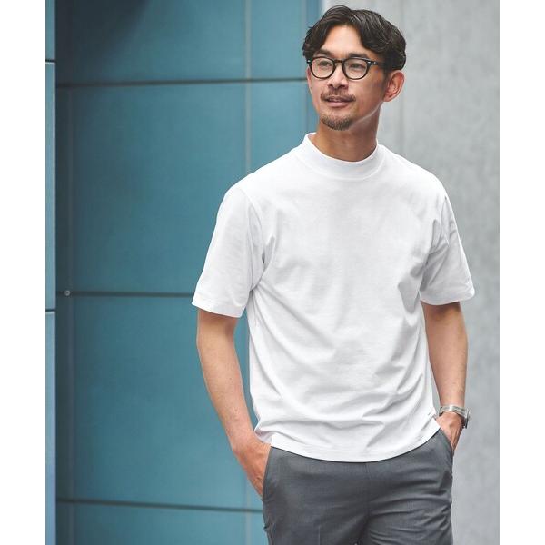 tシャツ 「WEB限定」JUST fit デイリー モック 半袖 Ｔシャツ カットソー -吸水速乾・抗菌- メンズ（Yahoo!・ZOZOTOWN Yahoo!店）