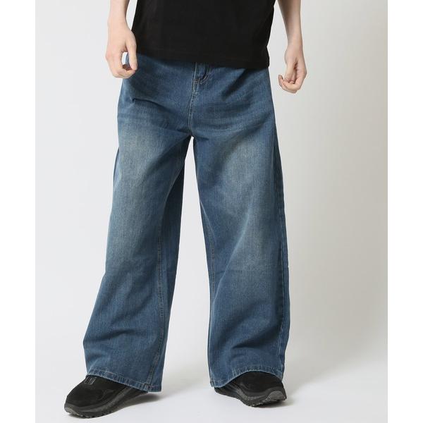 ジーンズ Dカン付き ワイドレングス モッピングデニム メンズ の商品画像