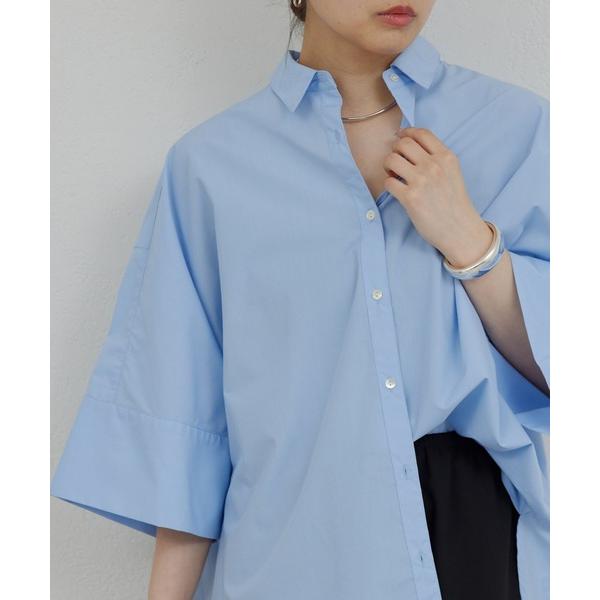 ブラウス シャツ ハーフスリーブシャツ レディース の商品画像
