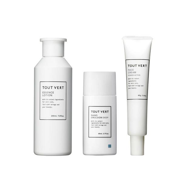 スキンケアセット トゥヴェール 乾燥・敏感肌対策セット（エッセンスローション、ナノエマルジョン ディープ、フェイスクリームパワーアクティブ） の商品画像