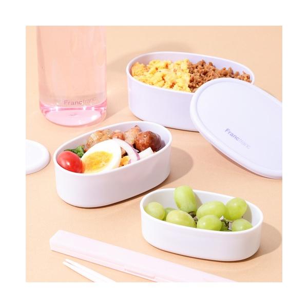 キッチン ロゴ フードコンテナ 3個セット パープル の商品画像