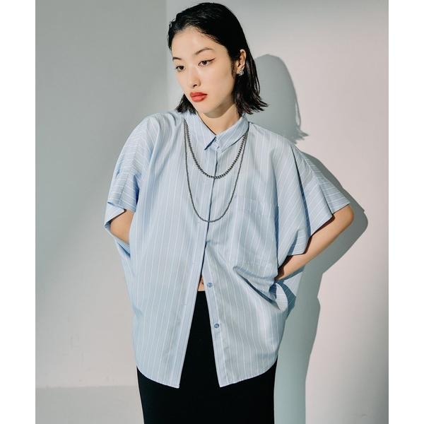 ブラウス シャツ サラキレ5分袖ポンチョ　242899 レディース の商品画像