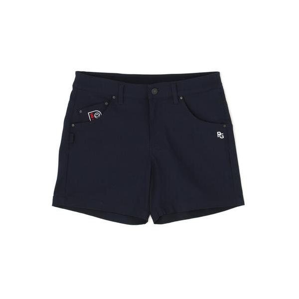 パンツ 「PEARLY GATES」T/C右綾ドビーEXストレッチvision 5ポケットショートパンツ レディース の商品画像