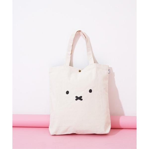 トートバッグ 「miffy/ミッフィー」 A4サイズ対応 トートバッグ フェイスデザイン レディース