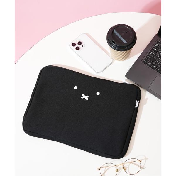 タブレットケース 「miffy/ミッフィー」 A4/14inch対応 PC/iPadケース フラットポーチ フェイスデザイン