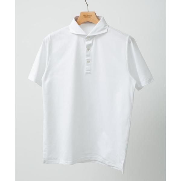 シャツ 「吸水速乾」LIFE STYLE TAILOR　カッタウェイ半袖プルオーバー メンズ の商品画像