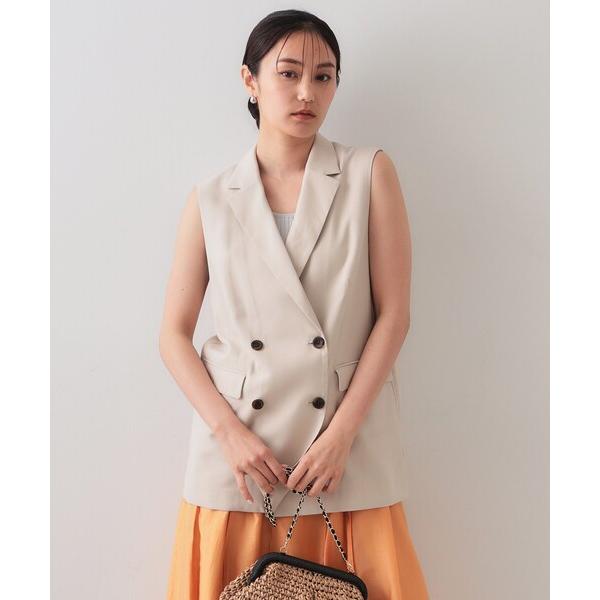 ベスト ジレ 「美人百花掲載」テーラードジレ/セットアップ対応「洗える」 レディース の商品画像