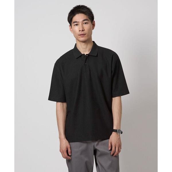 ポロシャツ GIZA ハニカム 半袖 ポロシャツ メンズ の商品画像