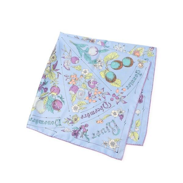 スカーフ バンダナ manipuri FRUIT シルクスカーフ レディース の商品画像