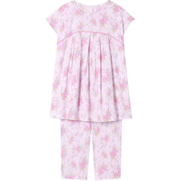 パジャマ ルームウェア 綿100%(本体)　パジャマ　3分袖　8分丈 レディース の商品画像